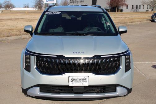 Ivory Silver 2026 Kia Carnival EX