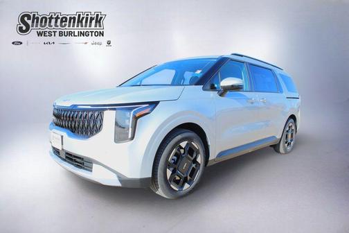 Ivory Silver 2026 Kia Carnival EX