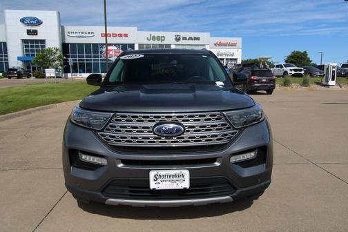 Gray Metallic 2022 Ford Explorer Limited
