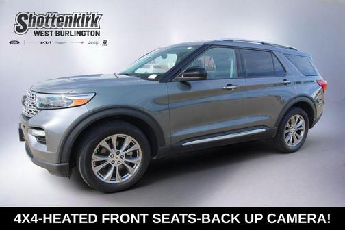 Gray Metallic 2022 Ford Explorer Limited