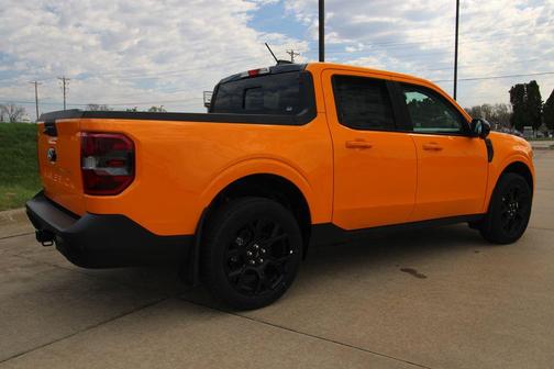 Orange 2026 Ford Maverick Lariat