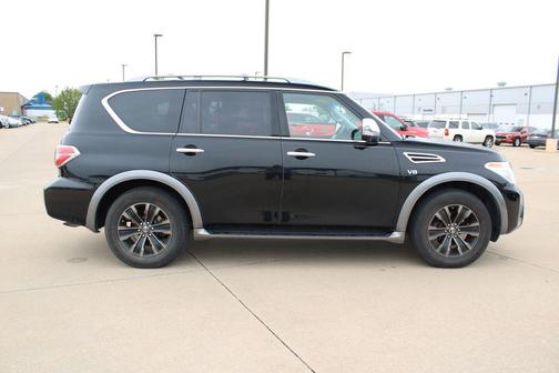 Black 2017 Nissan Armada Platinum