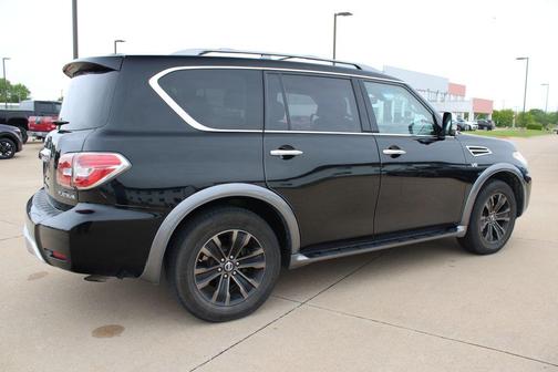 Black 2017 Nissan Armada Platinum
