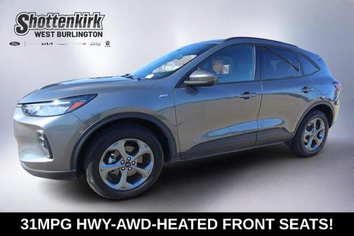 Carbonized Gray Metallic 2025 Ford Escape ST-Line Select