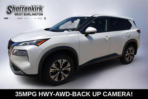 White 2023 Nissan Rogue SV