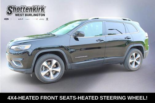 Diamond Black 2019 Jeep Cherokee Limited
