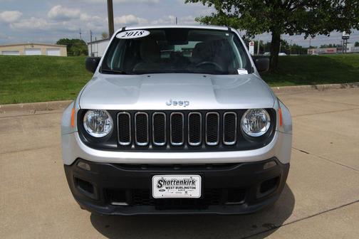 Glacier Metallic 2018 Jeep Renegade Sport
