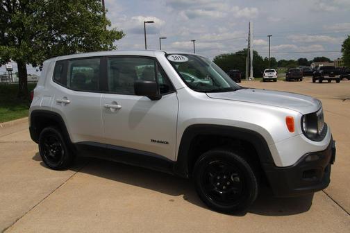 Glacier Metallic 2018 Jeep Renegade Sport