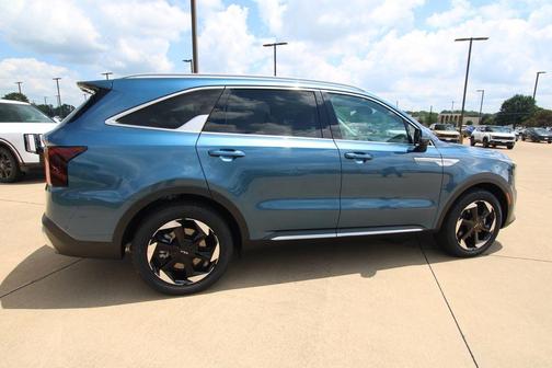 Mineral Blue 2026 Kia Sorento Hybrid EX