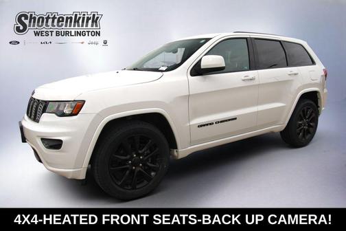 Bright White Clearcoat 2017 Jeep Grand Cherokee Altitude