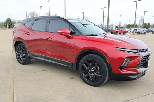 Radiant Red 2023 Chevrolet Blazer RS