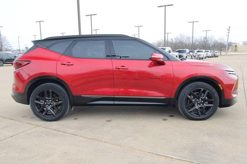 Radiant Red 2023 Chevrolet Blazer RS