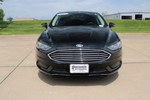 Shadow Black 2017 Ford Fusion SE