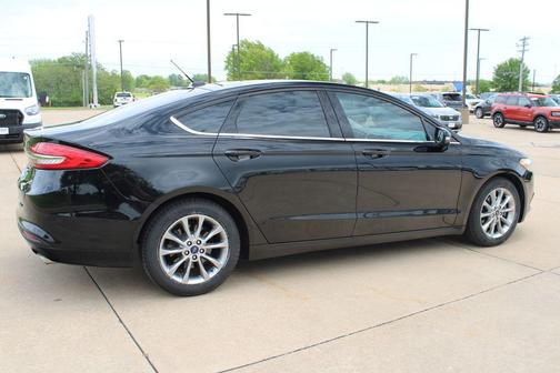 Shadow Black 2017 Ford Fusion SE
