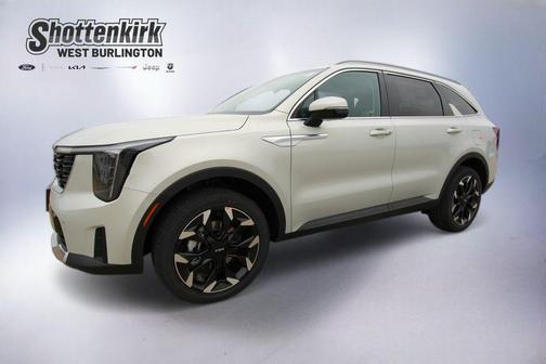 Ivory Silver 2026 Kia Sorento EX