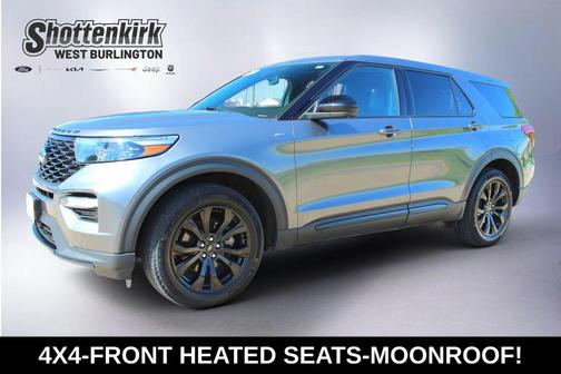 Carbonized Gray Metallic 2022 Ford Explorer ST-Line