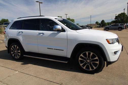 Bright White Clearcoat 2018 Jeep Grand Cherokee Limited