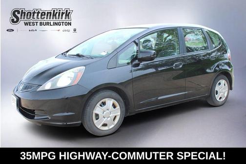 Crystal Black Pearl 2013 Honda Fit Base