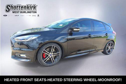 Shadow Black 2018 Ford Focus ST Base