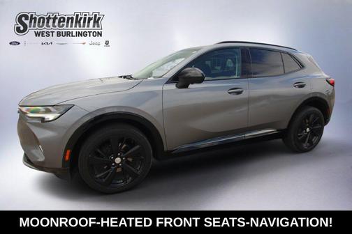 Satin Steel Gray Metallic 2021 Buick Envision Essence