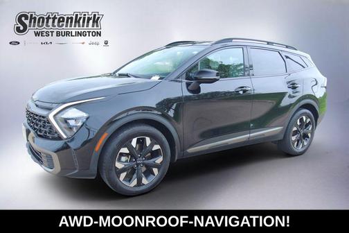 Ebony Black 2023 Kia Sportage X-Line