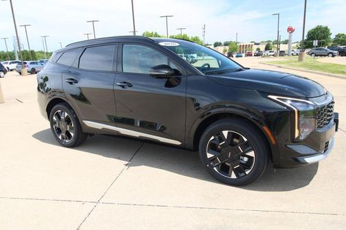 Black 2026 Kia Sportage Hybrid SX-Prestige