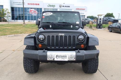 Black Clearcoat 2013 Jeep Wrangler Unlimited Sahara