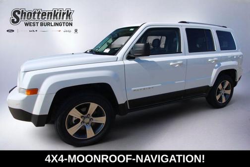 Bright White Clearcoat 2017 Jeep Patriot Latitude