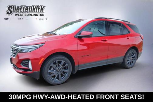 Cherry Red Tintcoat 2022 Chevrolet Equinox RS