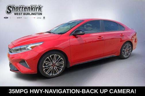 Currant Red 2023 Kia Forte GT