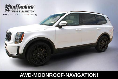 Glacial White Pearl 2022 Kia Telluride EX