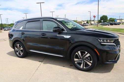 Aurora Black 2023 Kia Sorento Hybrid SX Prestige
