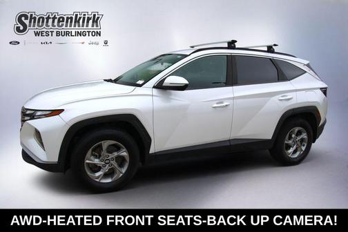 Quartz White 2022 Hyundai TUCSON SEL