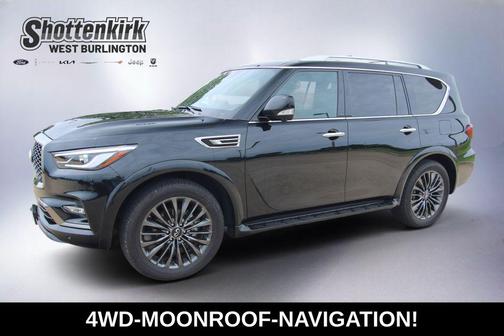 Diamond Black 2024 INFINITI QX80 SENSORY