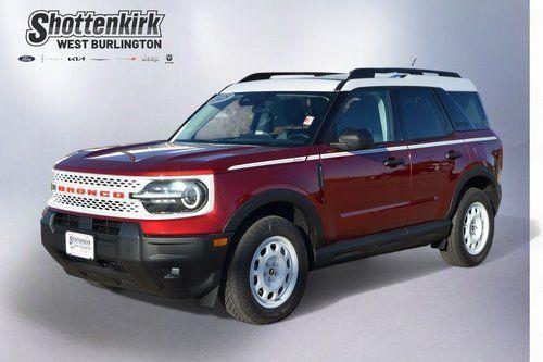 Ruby Red Metallic 2025 Ford Bronco Sport Heritage