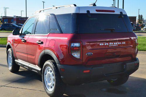 Ruby Red Metallic 2025 Ford Bronco Sport Heritage