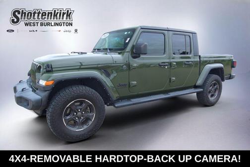 Sarge Green Clearcoat 2022 Jeep Gladiator Sport