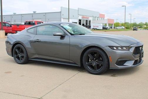 Carbonized Gray Metallic 2024 Ford Mustang EcoBoost Premium