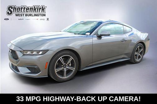 Carbonized Gray Metallic 2024 Ford Mustang EcoBoost Premium