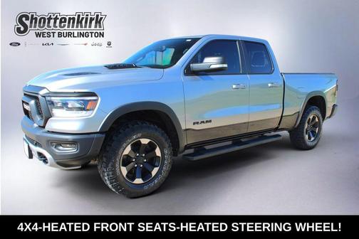 Billet Silver Metallic Clearcoat 2019 RAM 1500 Rebel