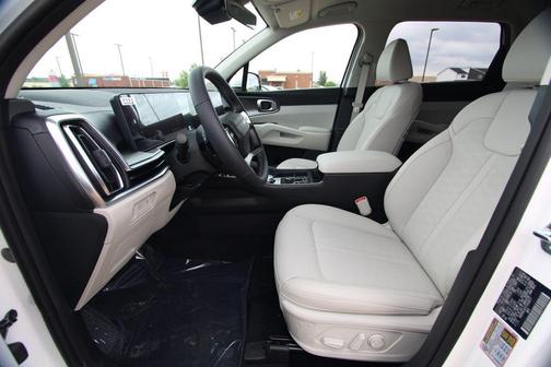 White 2026 Kia Sorento Hybrid EX