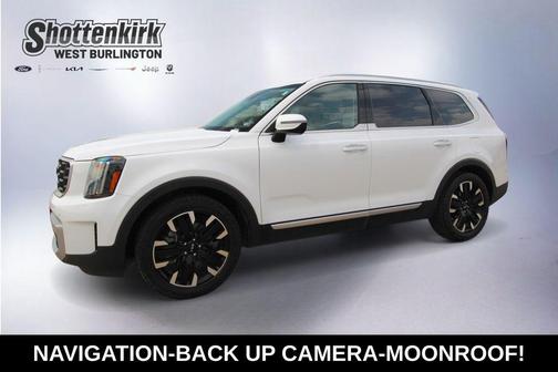 Glacial White Pearl 2023 Kia Telluride SX-Prestige