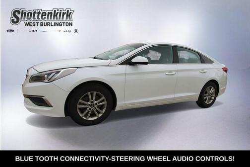 Quartz White Pearl 2017 Hyundai SONATA Base