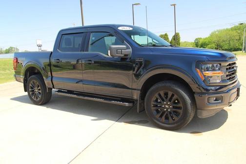 Antimatter Blue Metallic 2024 Ford F-150 XLT