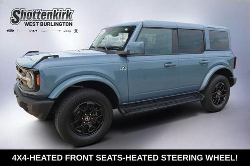 Azure Gray Metallic 2025 Ford Bronco Outer Banks