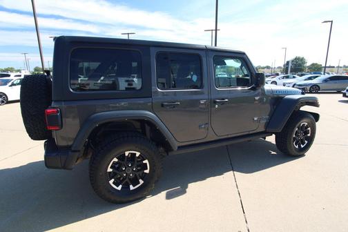 Granite Crystal Clearcoat Metallic 2024 Jeep Wrangler 4xe Rubicon