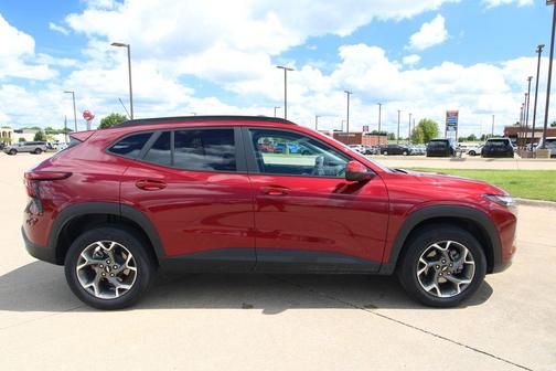 Crimson Metallic 2025 Chevrolet Trax LT