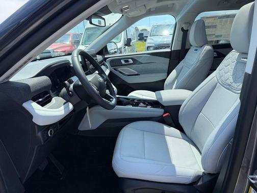 Gray 2026 Ford Explorer Platinum