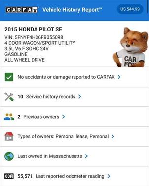 2015 Honda Pilot SE