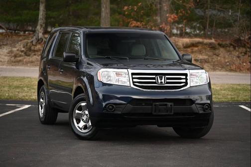 Blue 2012 Honda Pilot LX